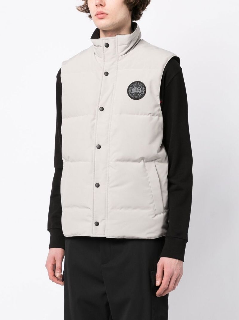 Grey Garson Padded Gilet