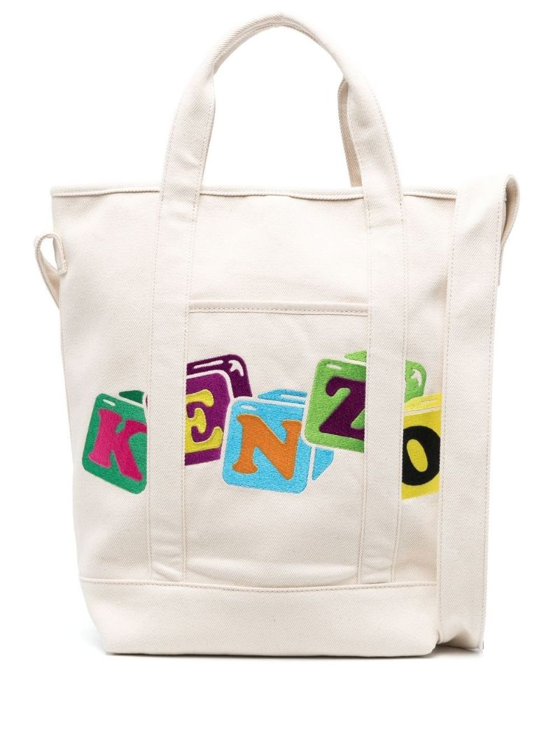 Ecru Boke Boy Tote Bag