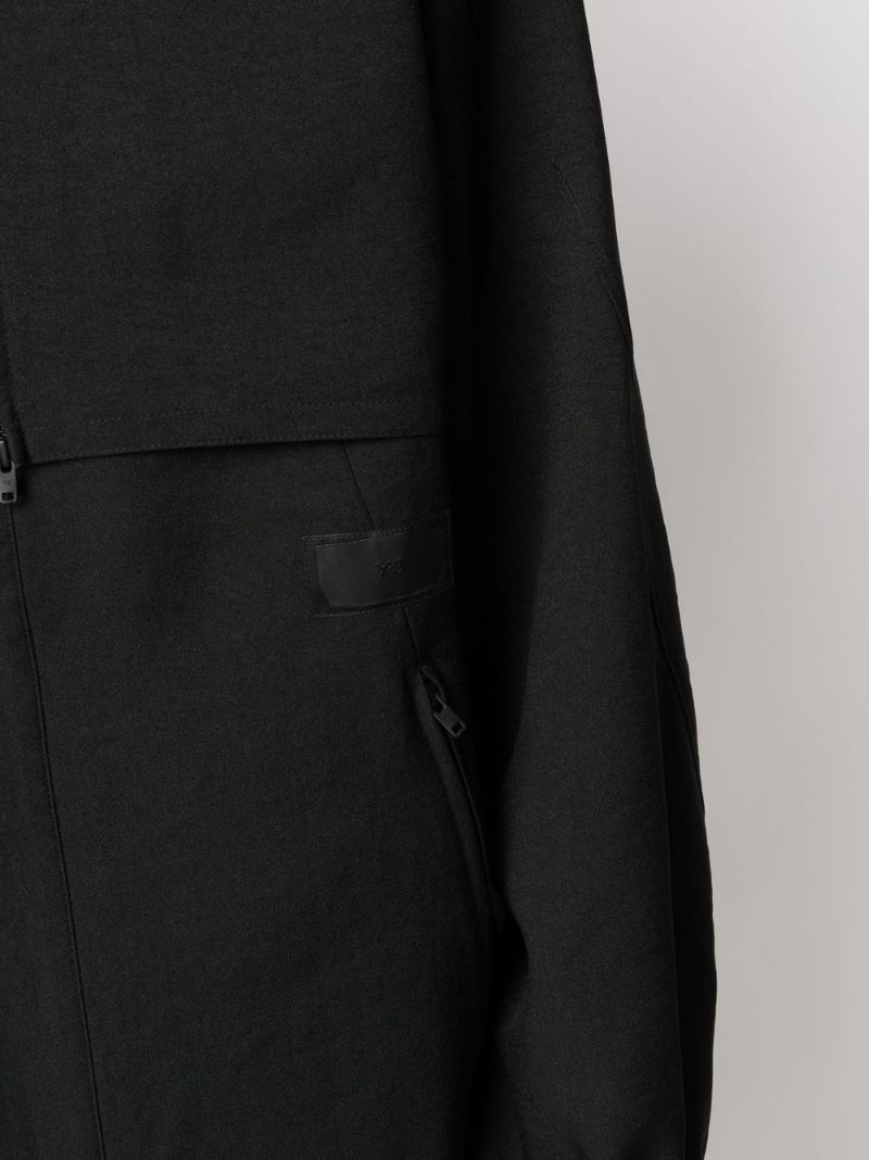 Black Sport Uniform Coach Jacket