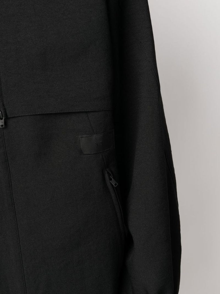 Black Sport Uniform Coach Jacket