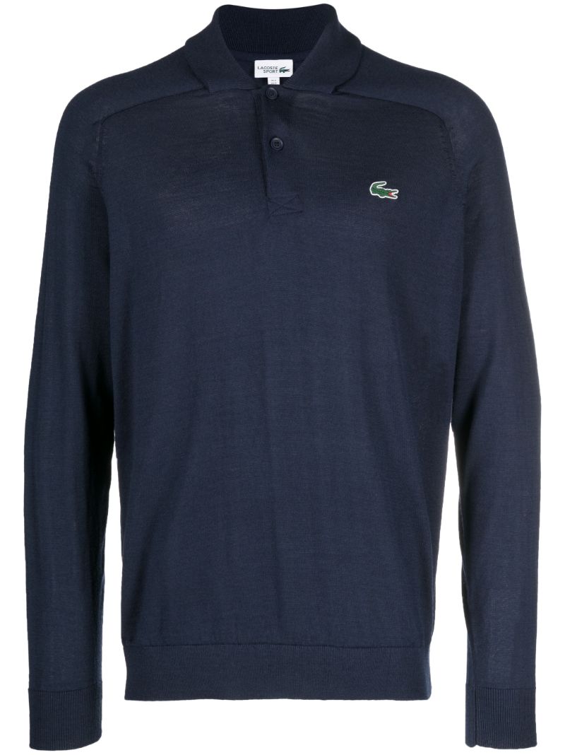 Blue Lacoste Sport Polo Shirt
