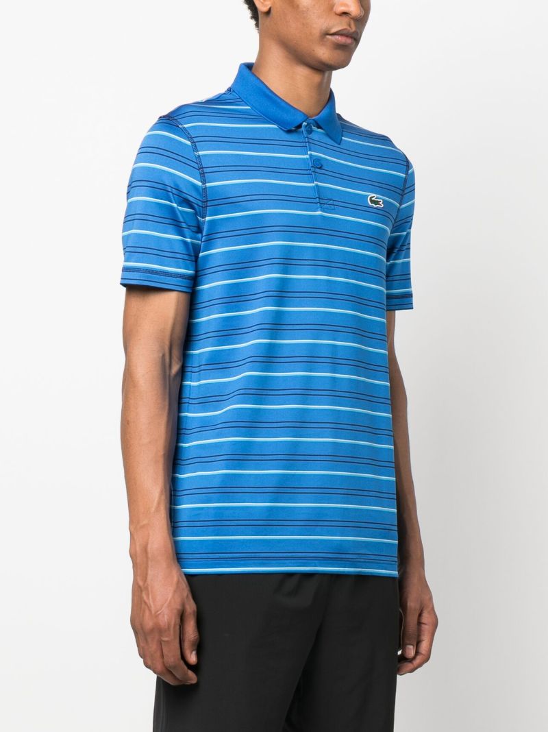 Blue Lacoste Golf Polo Shirt