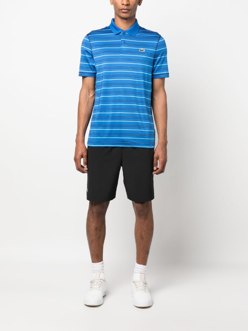 Blue Lacoste Golf Polo Shirt