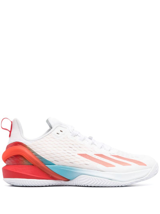 White Adizero Cybersonic Sneakers