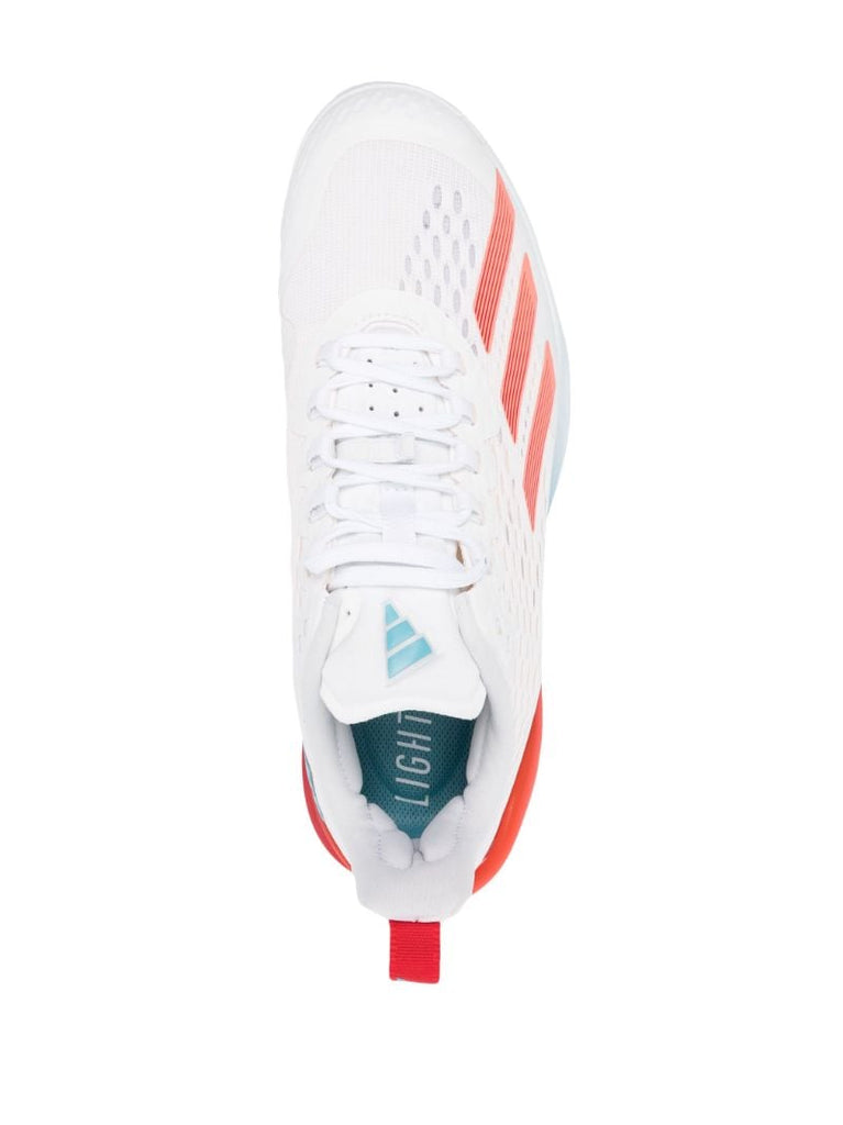 White Adizero Cybersonic Sneakers