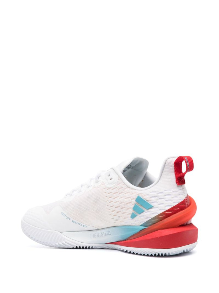White Adizero Cybersonic Sneakers
