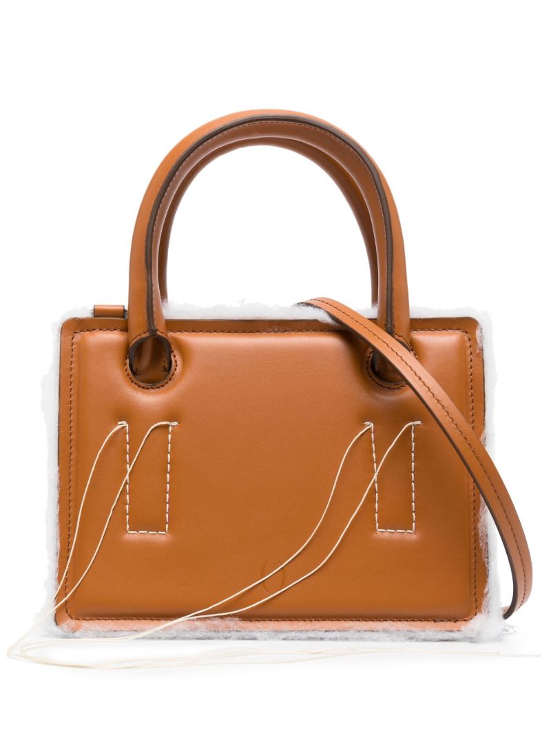 Brown Otto Mini Top Handle Bag