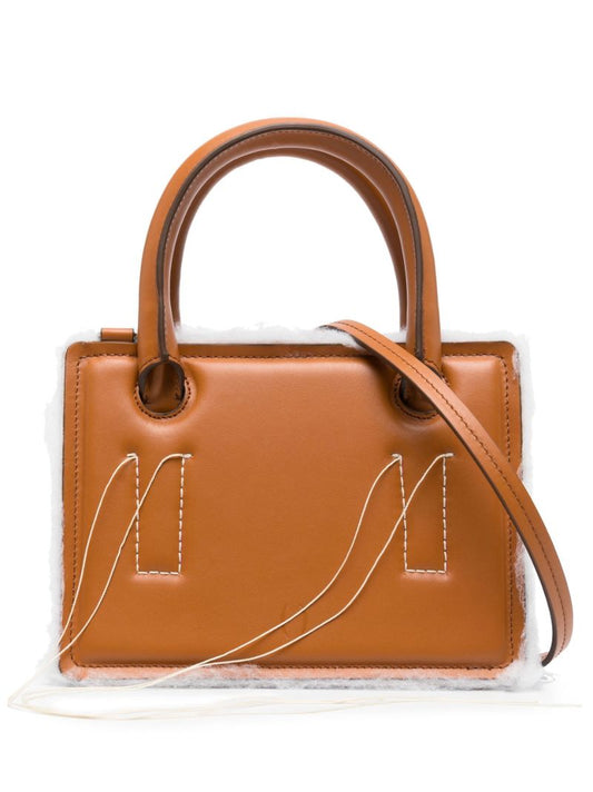 Brown Otto Mini Top Handle Bag