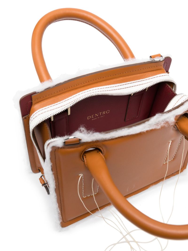 Brown Otto Mini Top Handle Bag