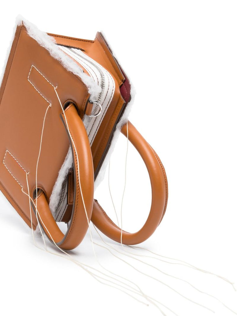 Brown Otto Mini Top Handle Bag