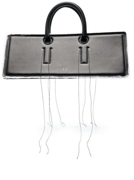 Black Otto Top Handle Bag