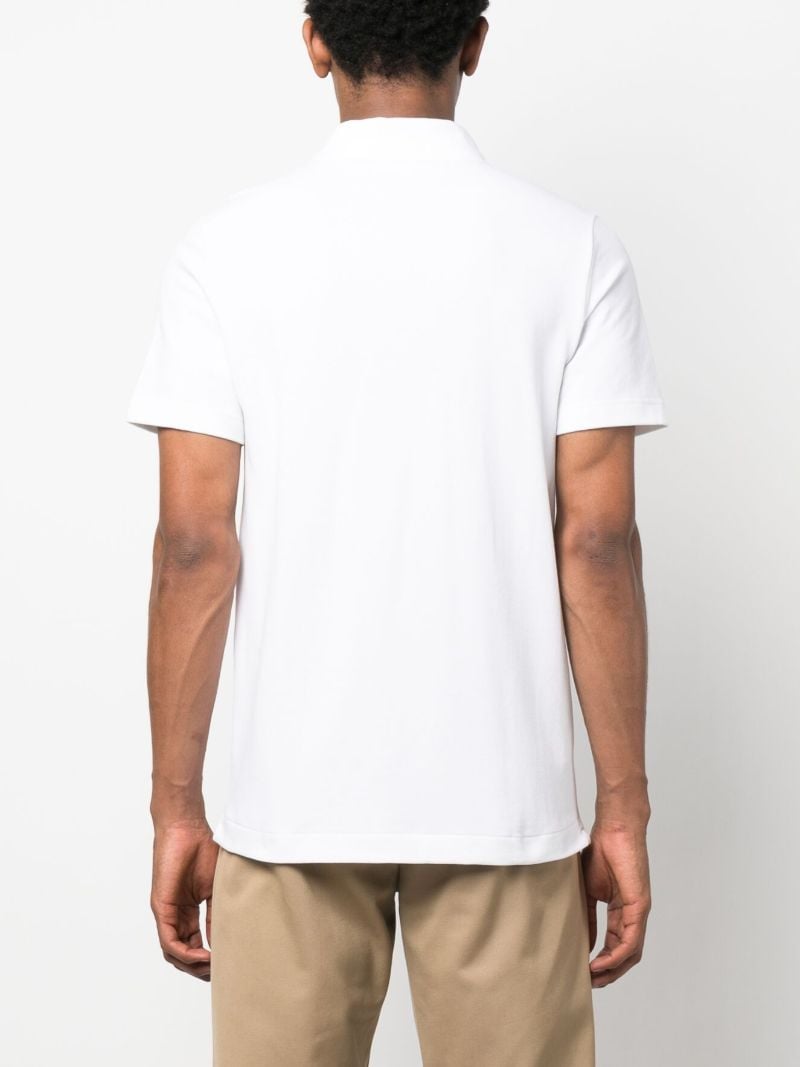 Logo-patch Short-sleeve Polo Shirt