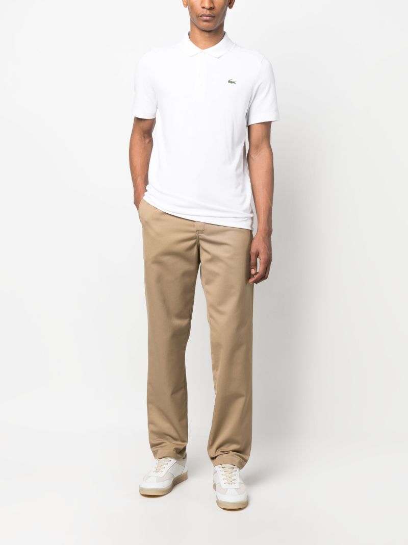 Logo-patch Short-sleeve Polo Shirt