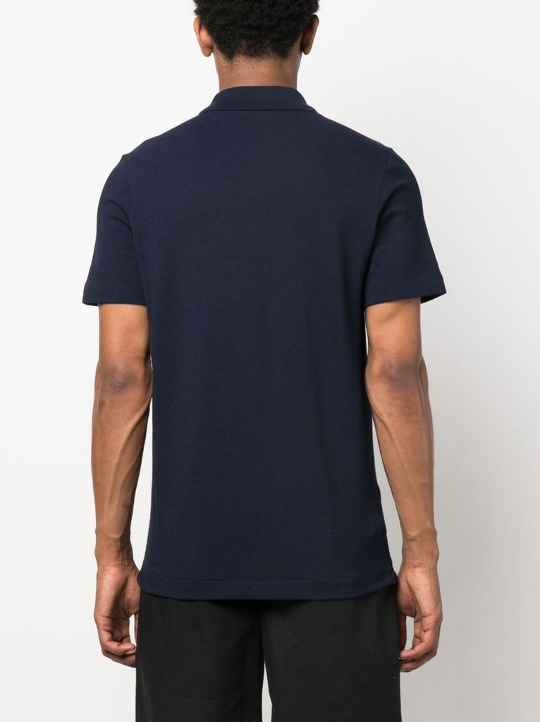 Navy Lacoste Sport PiquÃ_x0083_Â© Polo Shirt
