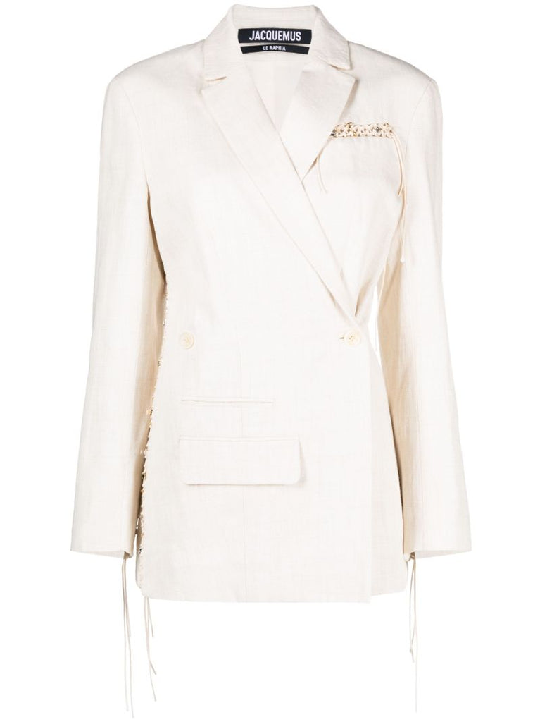 Neutral La Veste Tibau Blazer