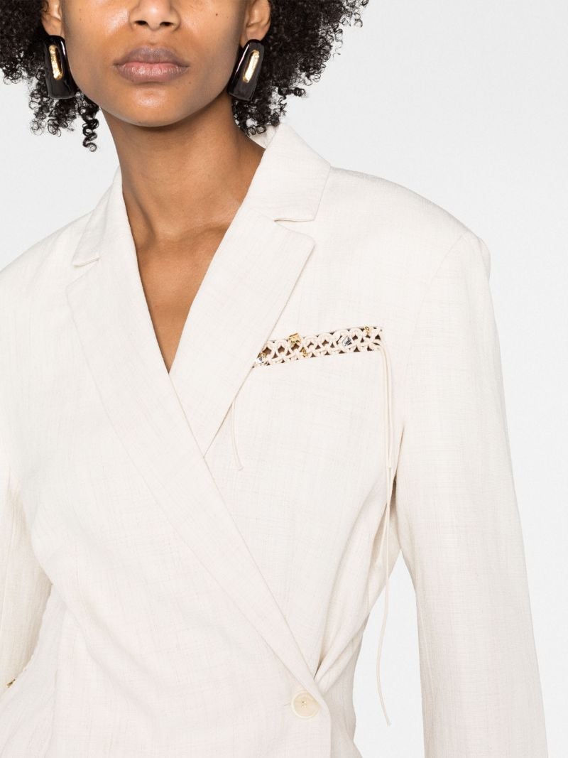 Neutral La Veste Tibau Blazer