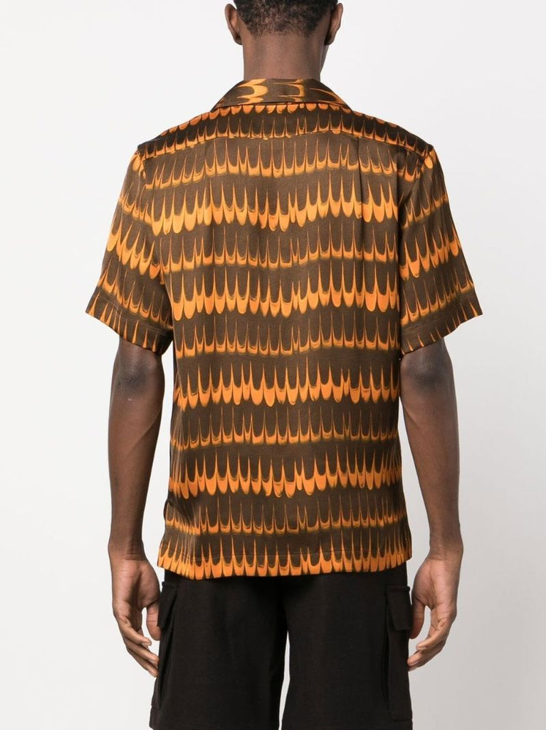 Brown Short Sleeve Shirt