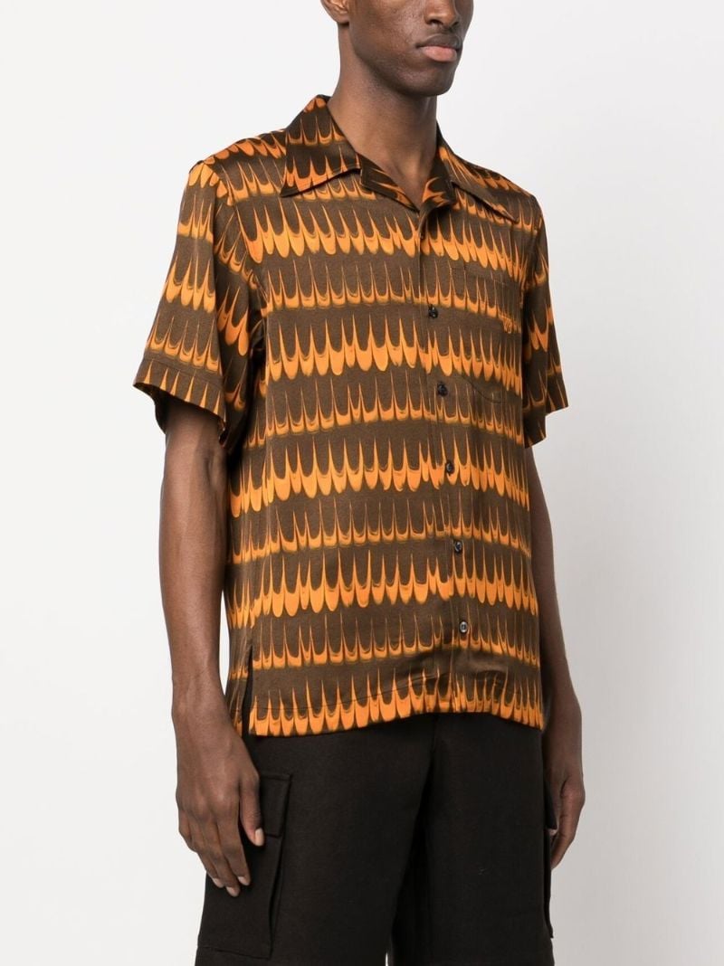 Brown Short Sleeve Shirt