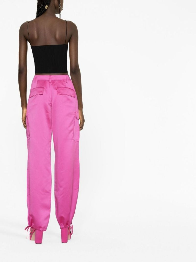 Pink Lizzo Cargo Trousers