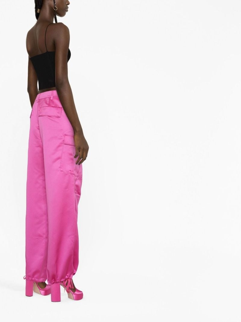 Pink Lizzo Cargo Trousers