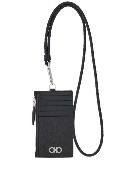 Black Gancini Card Case