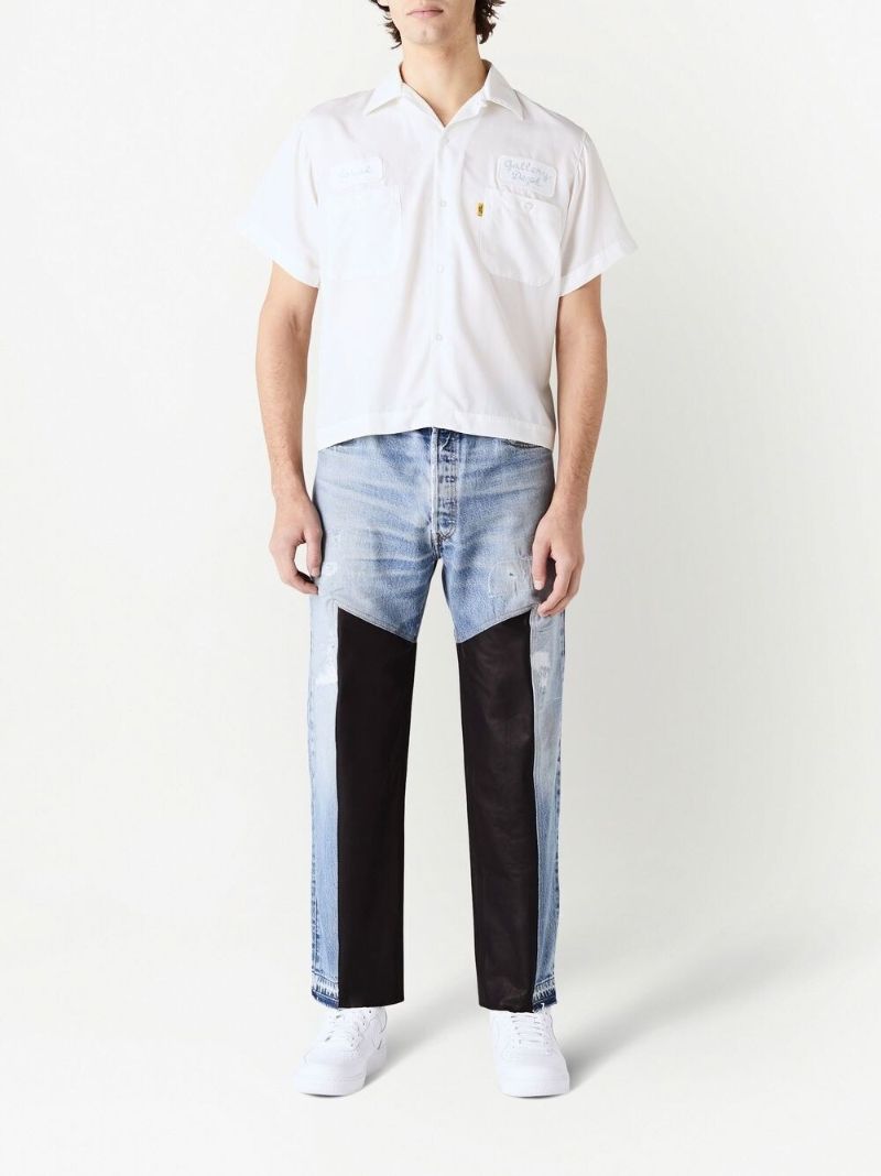 White Alex Mechanic Short Sleeve Shirt