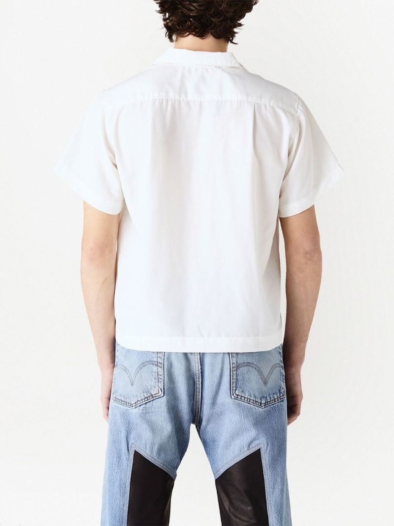 White Alex Mechanic Short Sleeve Shirt