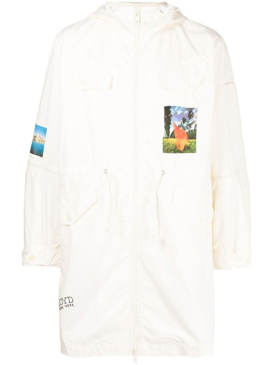White Pink Floyd Hooded Jacket