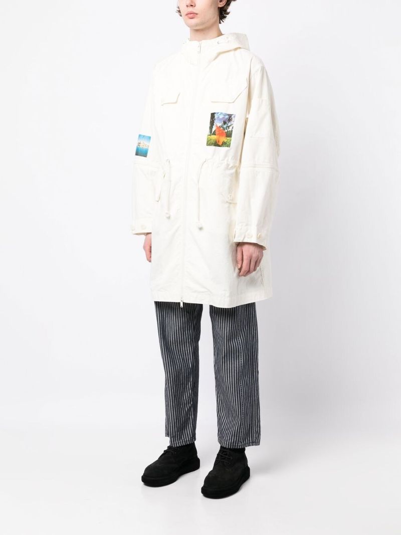 White Pink Floyd Hooded Jacket