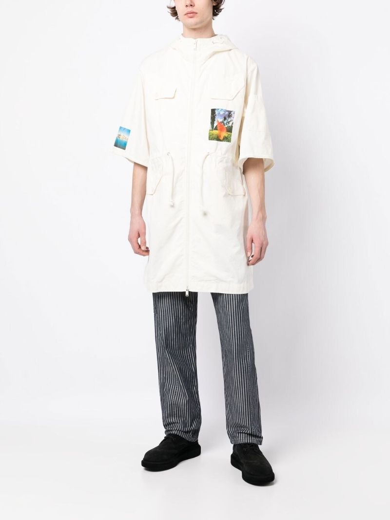 White Pink Floyd Hooded Jacket