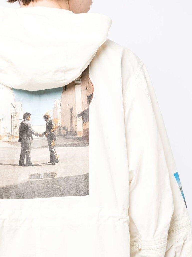 White Pink Floyd Hooded Jacket