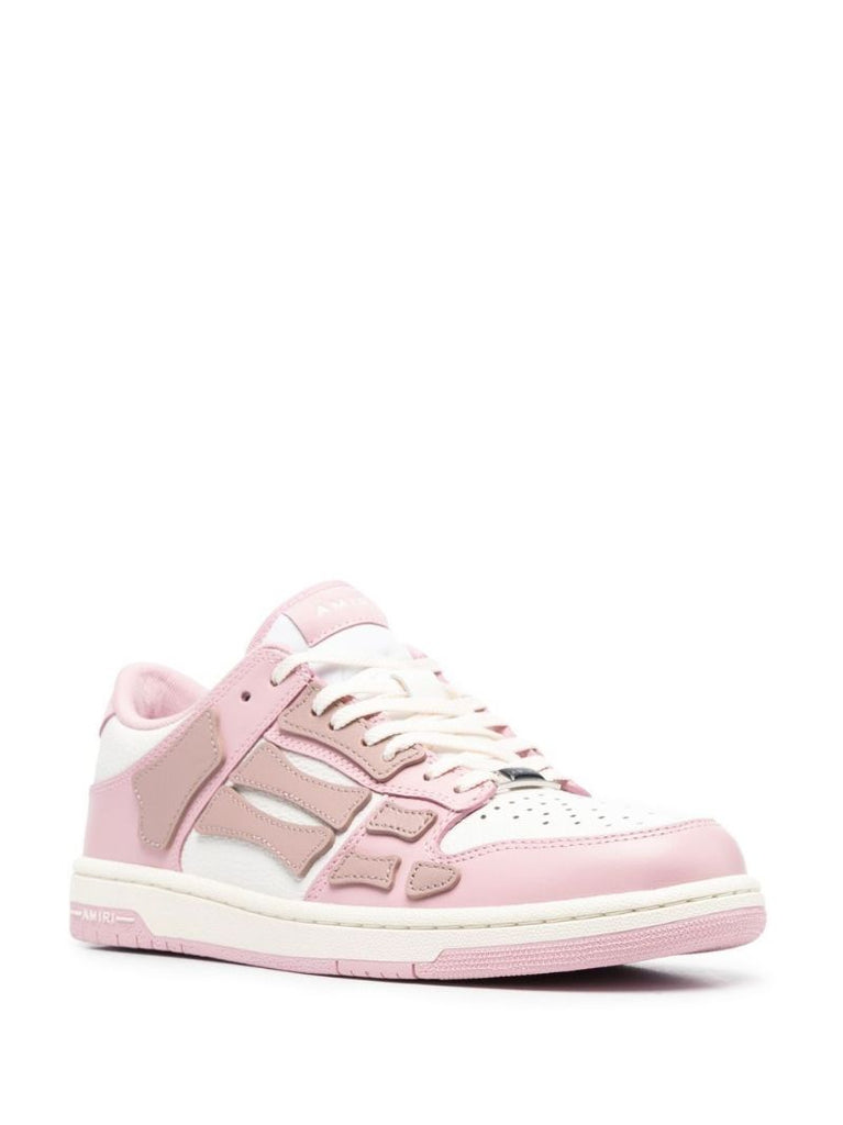 Pink Skel Top Panelled Sneakers