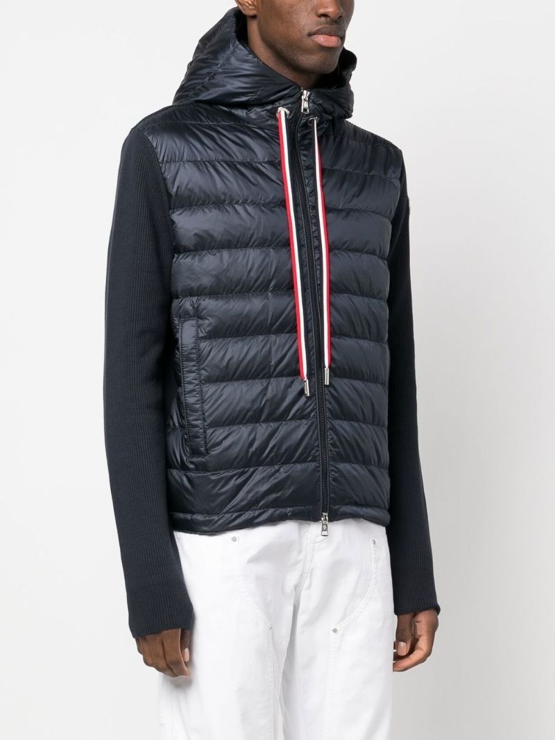 Blue Padded Hooded Jacket