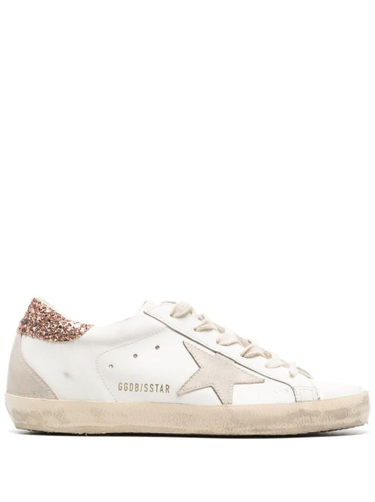 White Super-star Leather Sneakers
