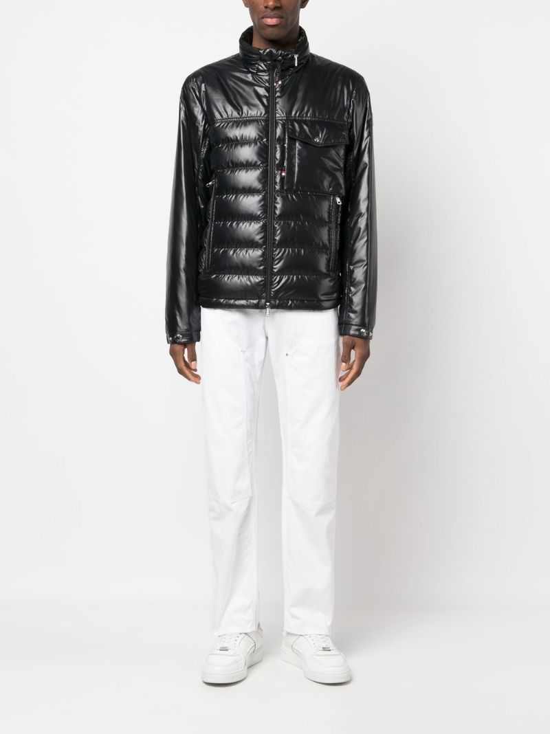 Black High-neck Puffer Jacket