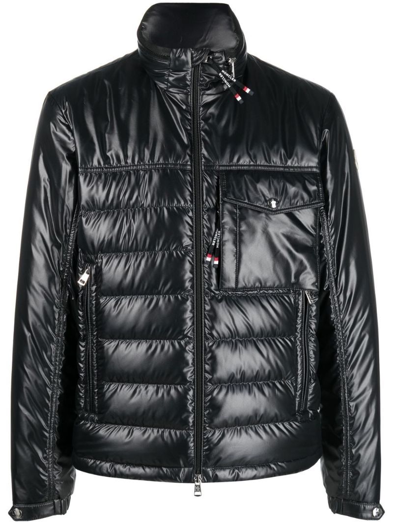 Black High-neck Puffer Jacket