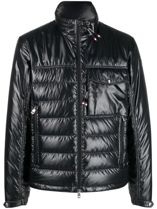 Black High-neck Puffer Jacket