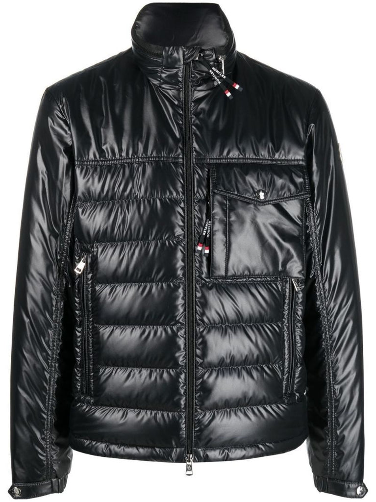 Black High-neck Puffer Jacket