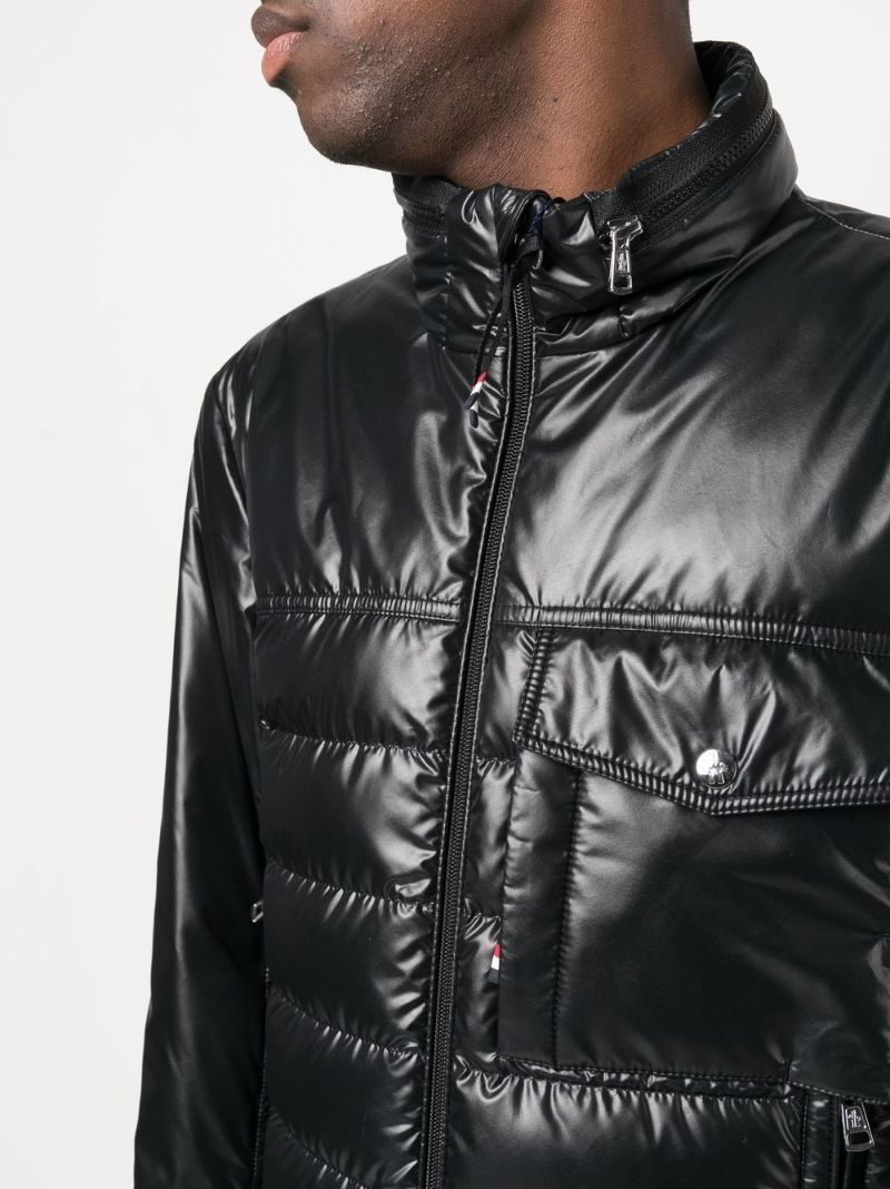 Black High-neck Puffer Jacket