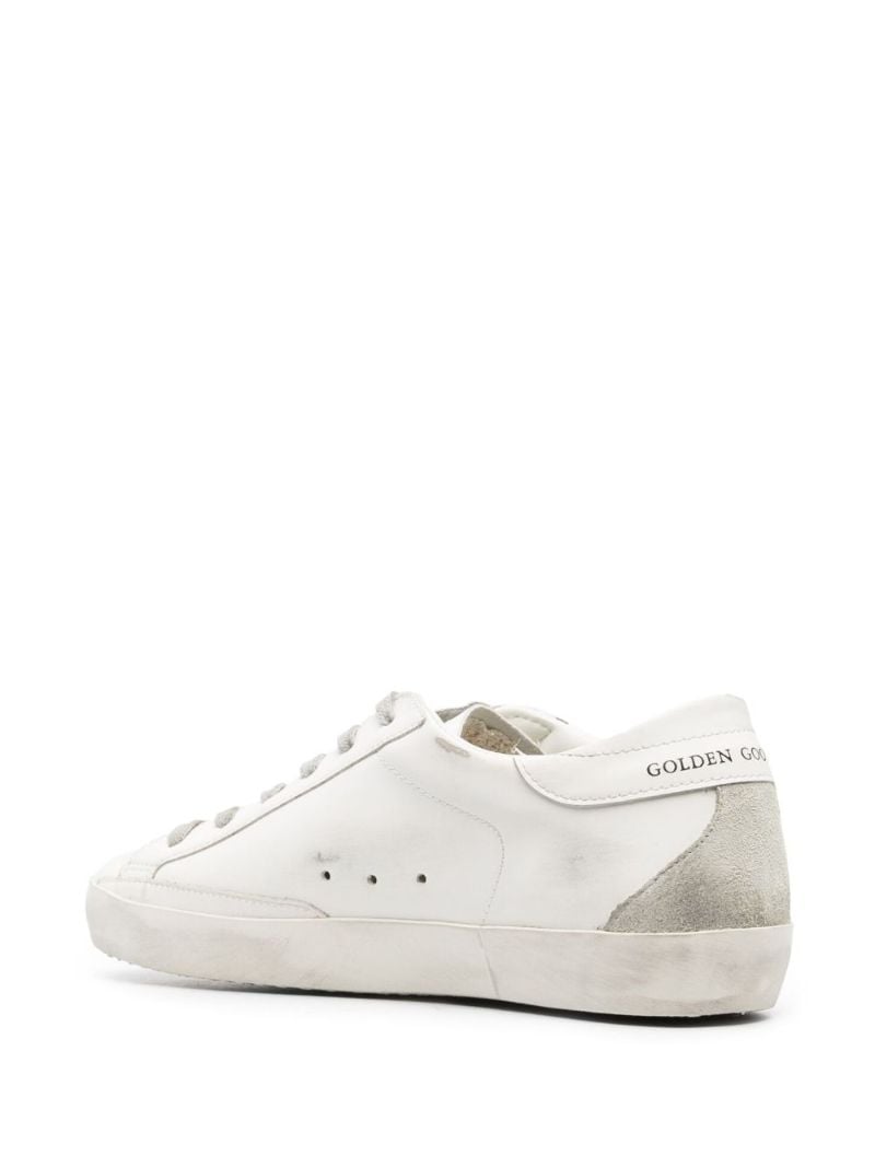 White Super Star Leather Sneakers