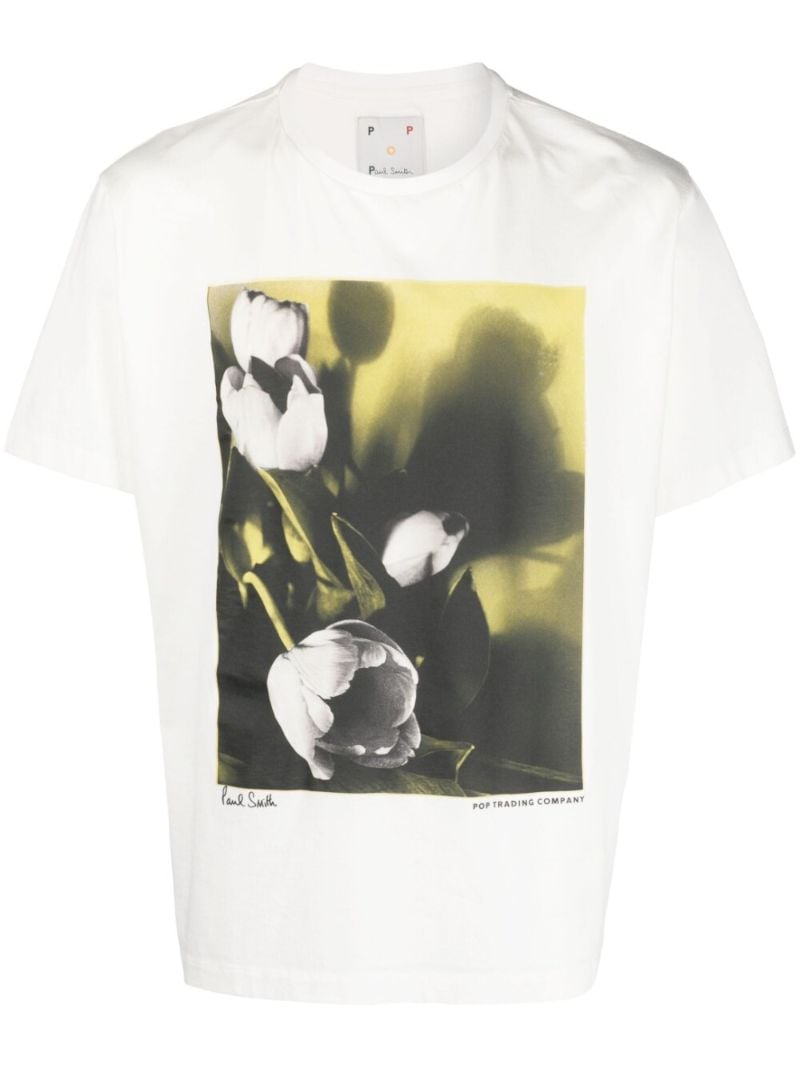 White X Paul Smith Graphic Print T-shirt