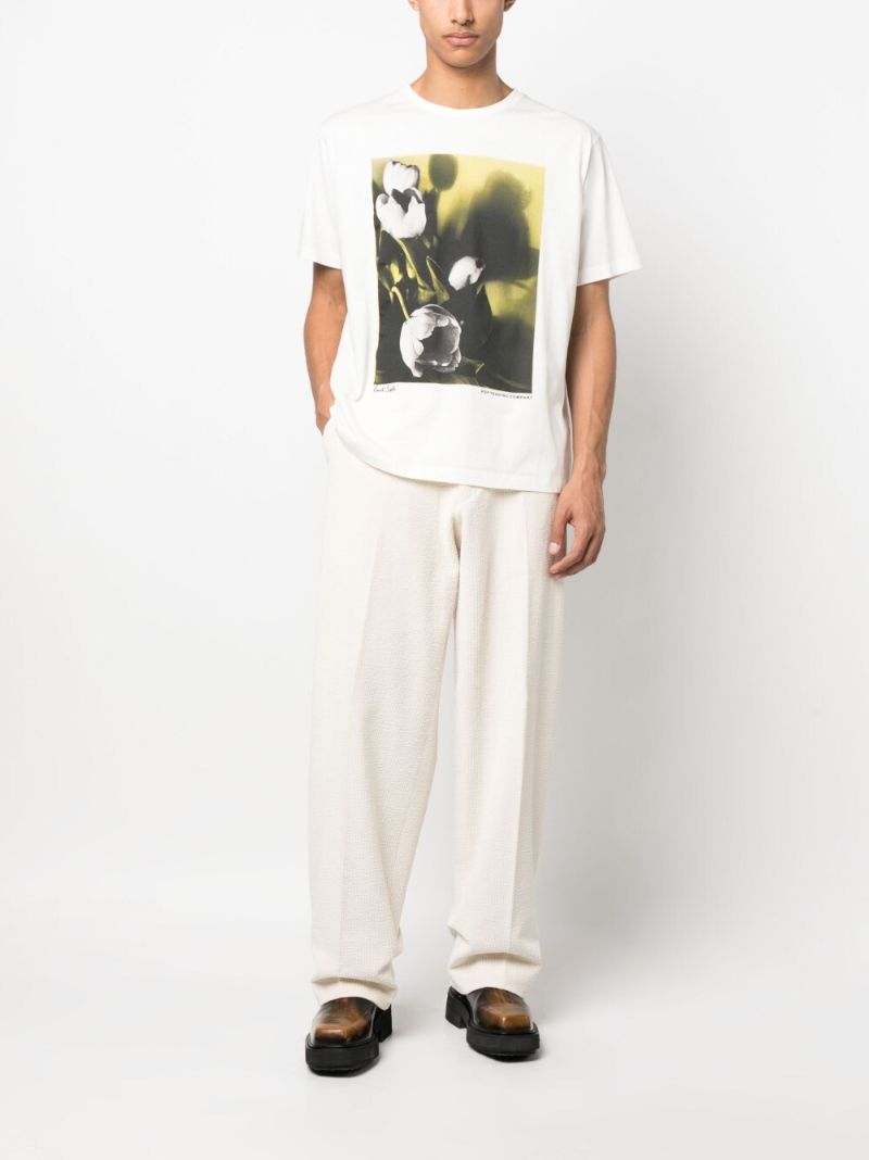 White X Paul Smith Graphic Print T-shirt