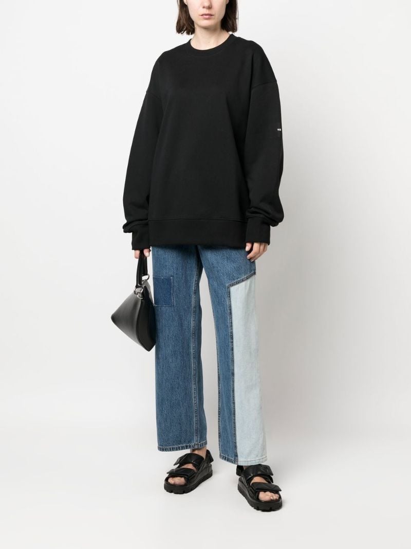 Black Terry Organic Cotton Sweatshirt