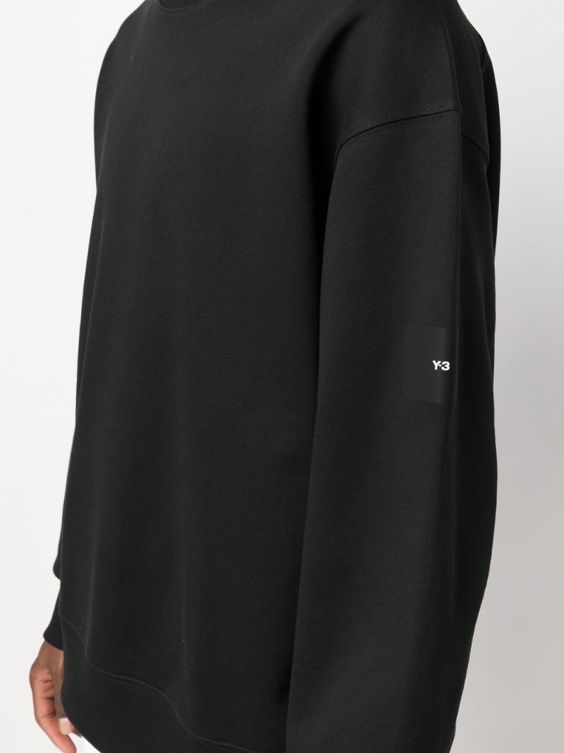 Black Terry Organic Cotton Sweatshirt