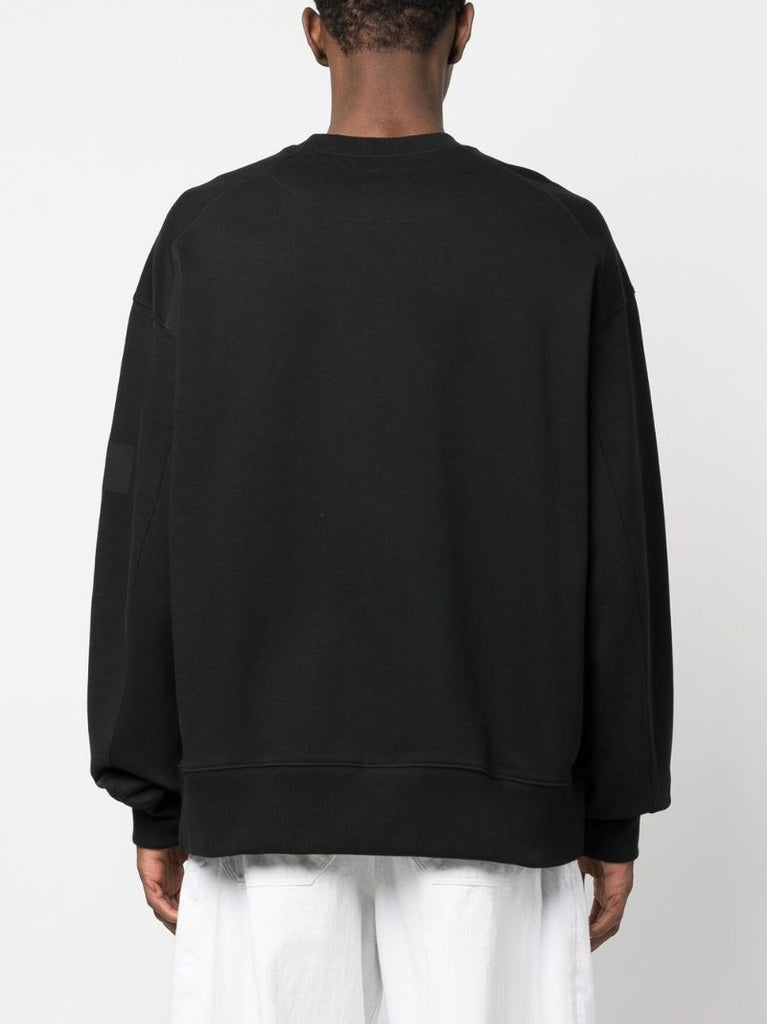 Black Terry Organic Cotton Sweatshirt