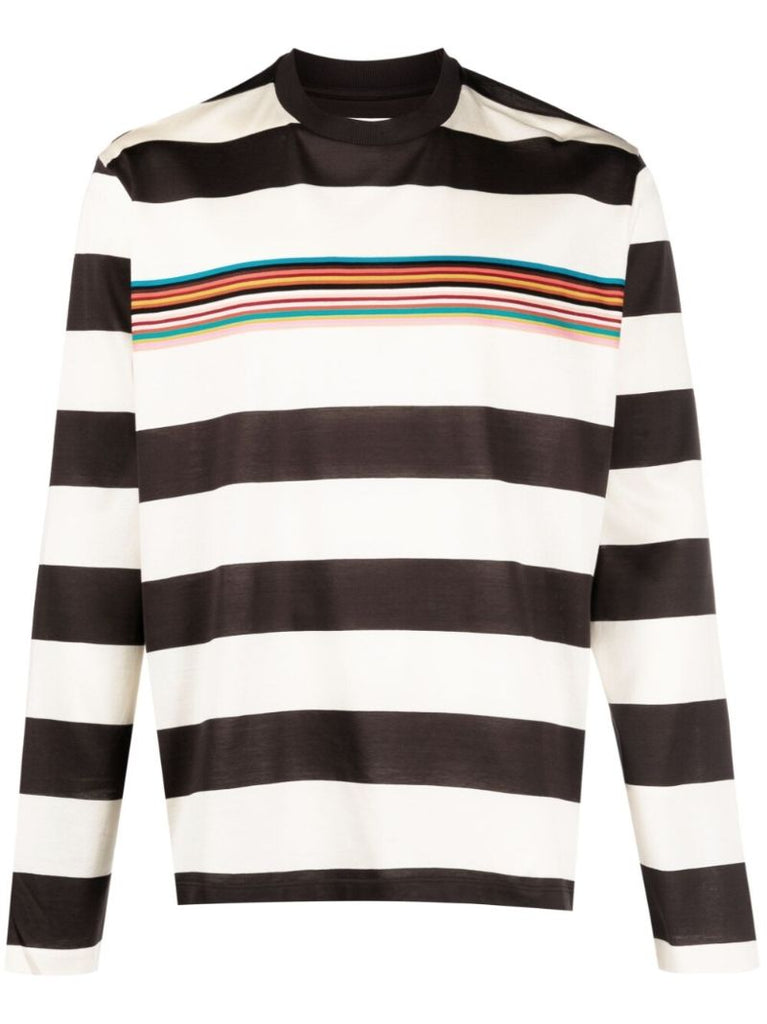 Brown X Paul Smith Striped Long Sleeved T-shirt