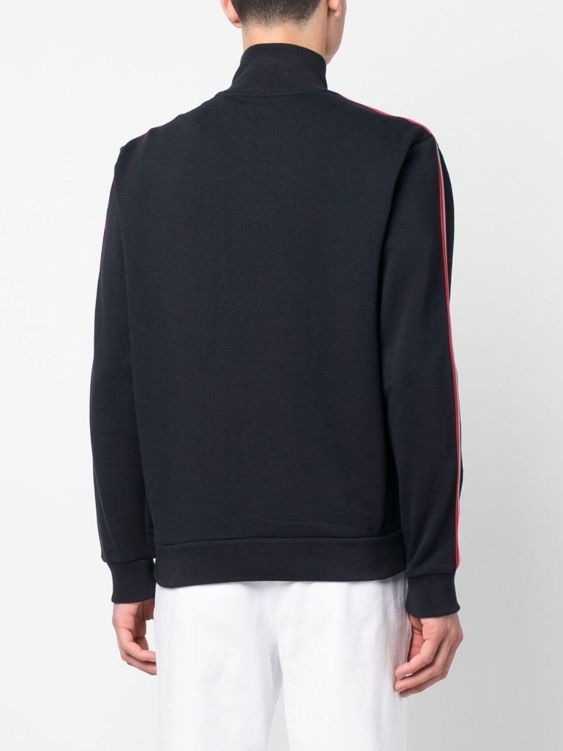 Blue Maglia Zip-up Sweatshirt