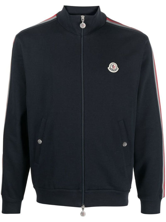 Blue Maglia Zip-up Sweatshirt