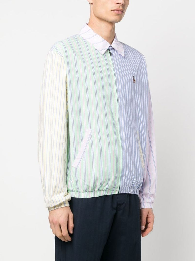 Blue Bayport Striped Oxford Fun Jacket
