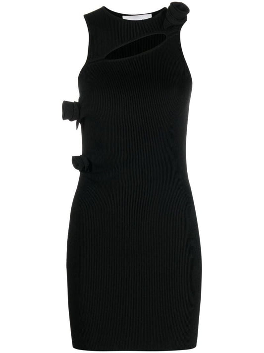 Black Cut-out Mini Dress